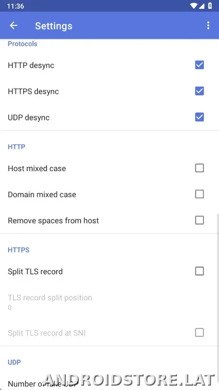 ByeByeDPI скриншот 5