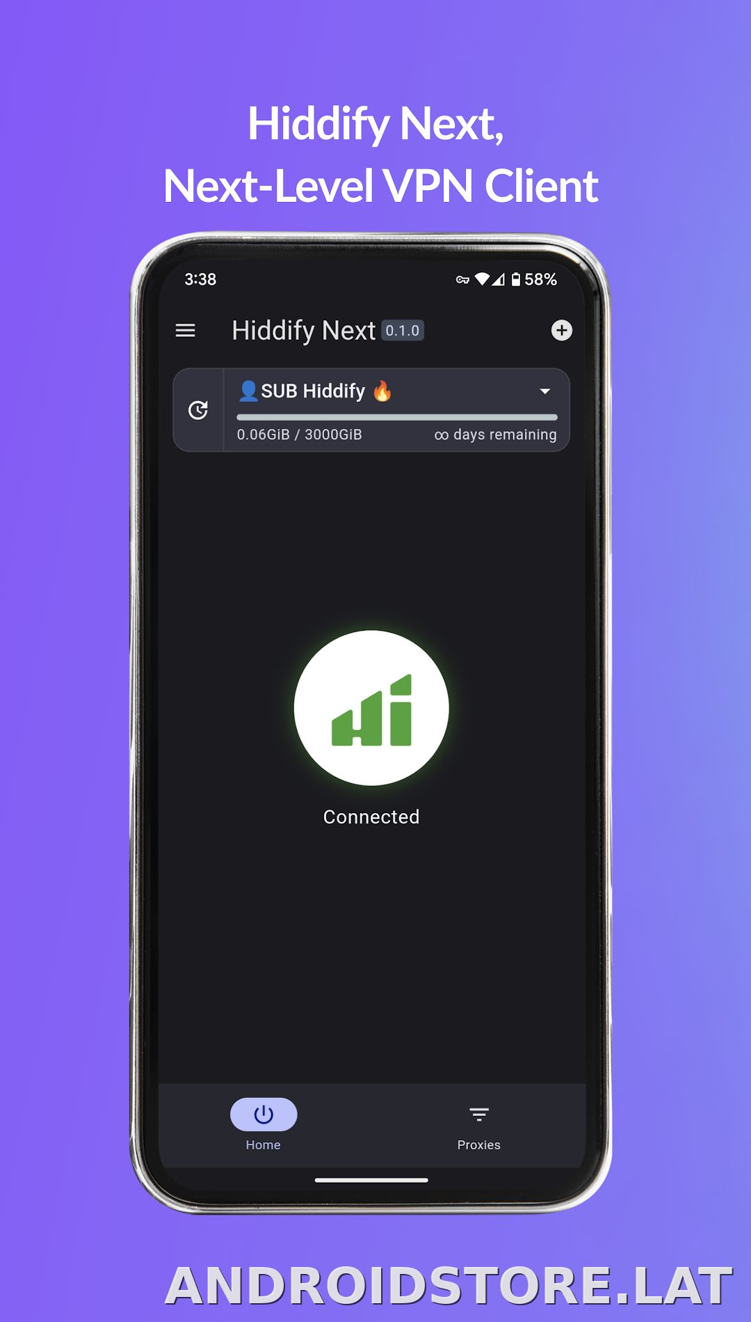 Hiddify скриншот 1
