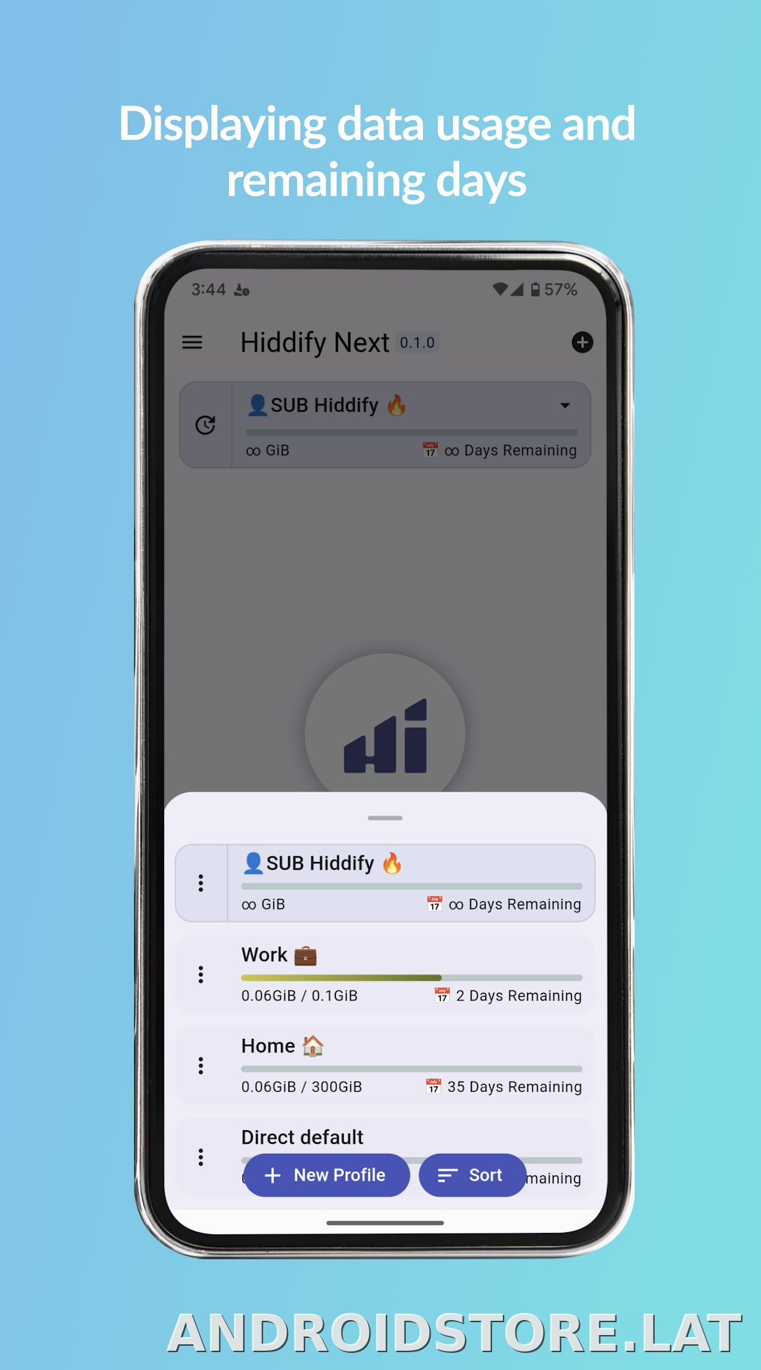 Hiddify скриншот 5