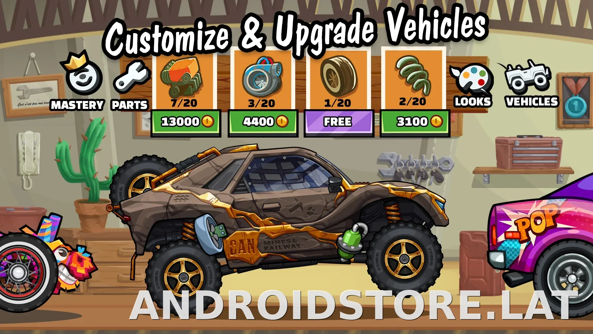 Hill Climb Racing 2 скриншот 5
